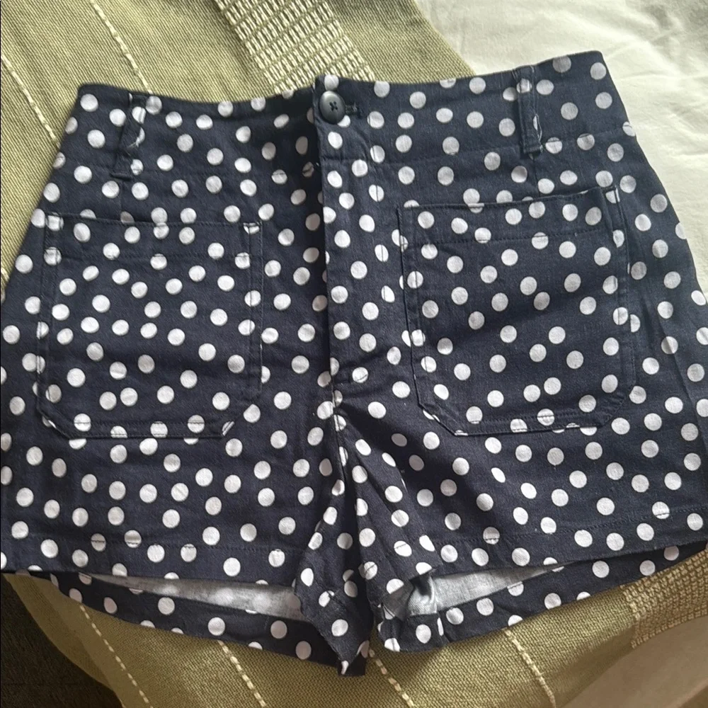 Maeve Colette Polka Dot Women's Shorts - Picture 3 of 4